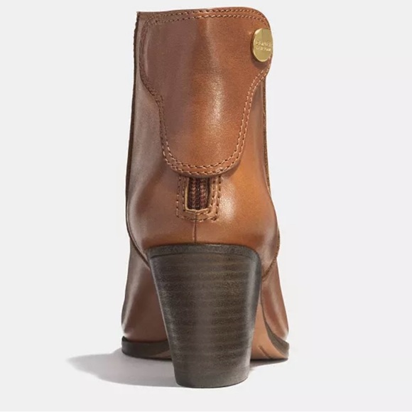 COACH Waldorf Bootie Cinnamon 5.5 M - Picture 4 of 11